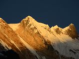 04 Fang Baraha Shikhar At Sunrise From Annapurna Base Camp In The Annapurna Sanctuary